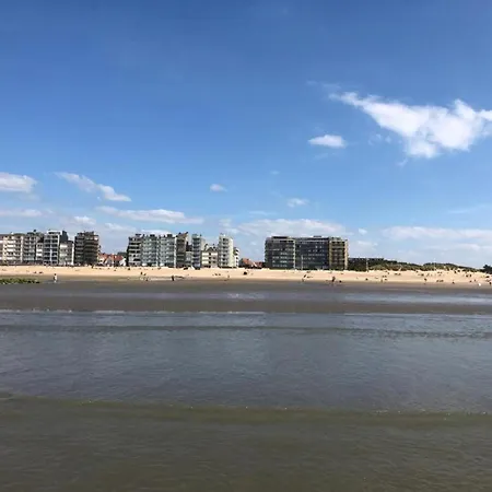 By The Sea In Belgium With Balcony, Cleaning Included
